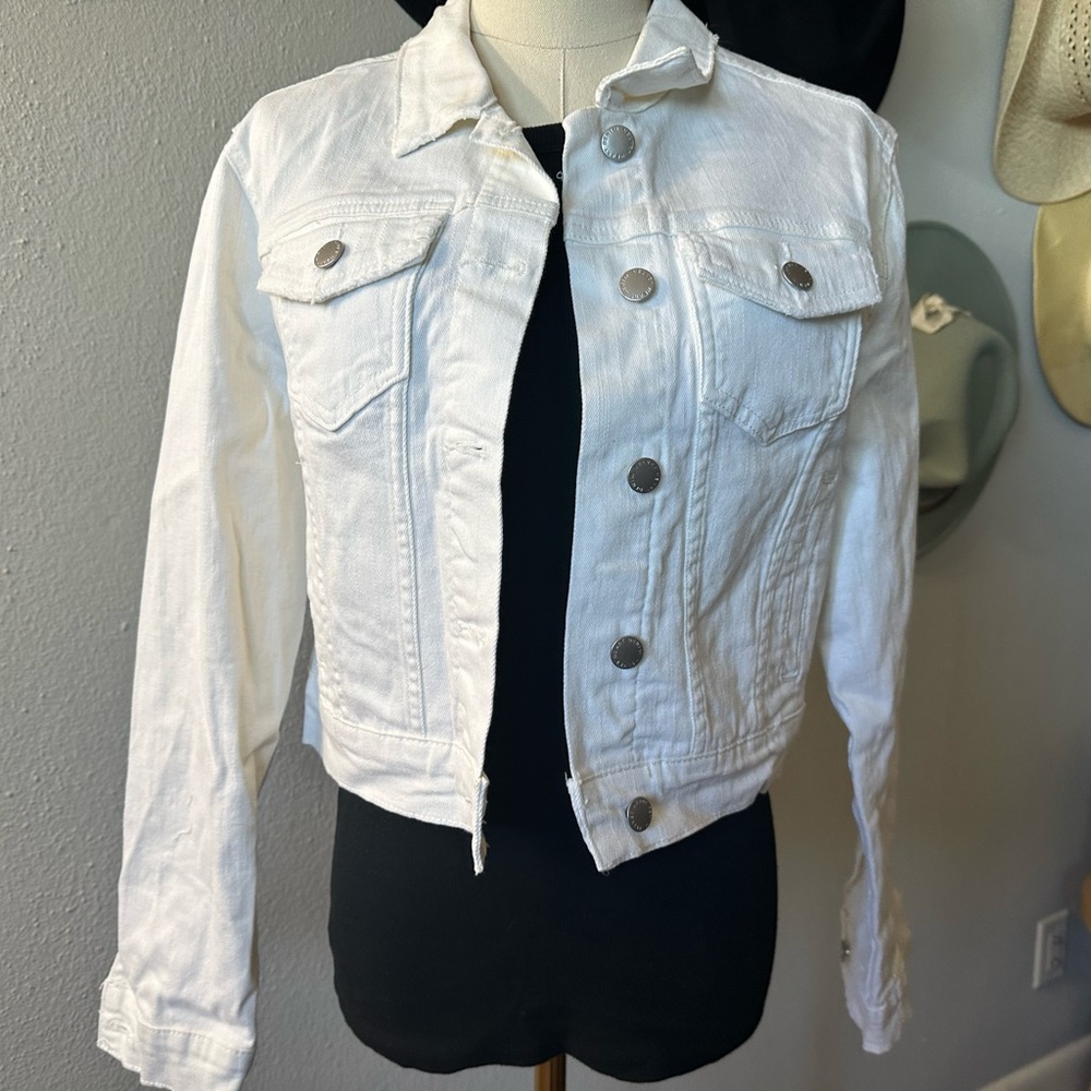 White denim jacket - size M